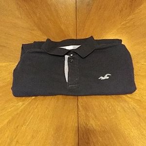 XXL Black Hollister Collard Shirt (NWT)